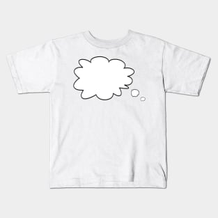 Thought bubbles Kids T-Shirt